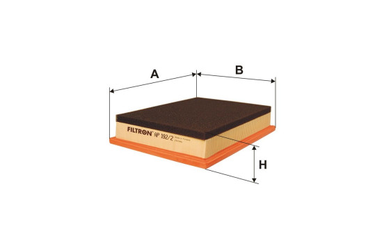 Air filter AP 192/2 Filtron, Image 2