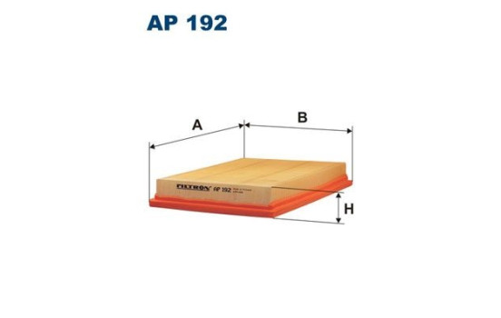 Air filter AP 192 Filtron
