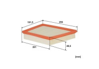 Air filter AP 193/8 Filtron