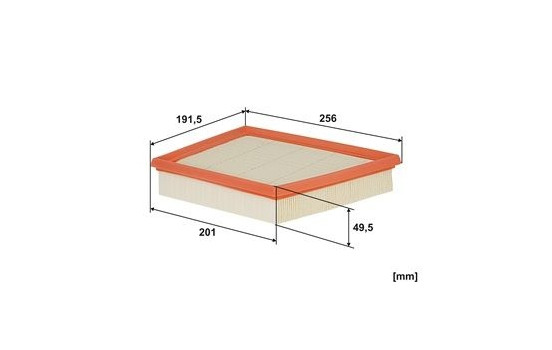 Air filter AP 193/8 Filtron
