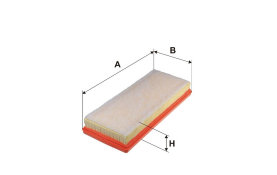 Air filter AP 195/2 Filtron, Image 2