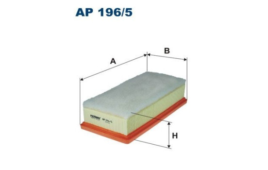 Air filter AP 196/5 Filtron