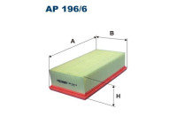 Air filter AP 196/6 Filtron