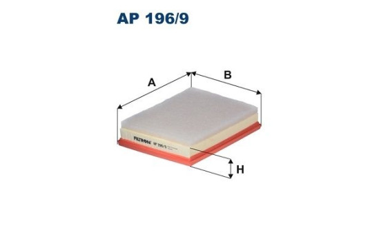 Air filter AP 196/9 Filtron
