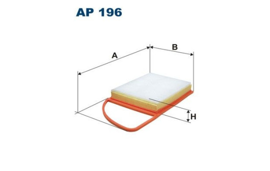 Air filter AP 196 Filtron