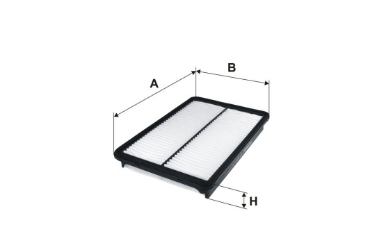 Air filter AP 197/1 Filtron, Image 2