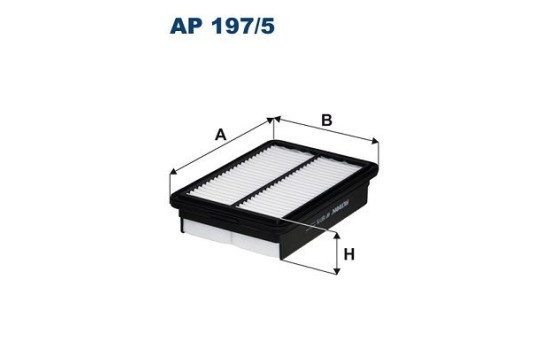 Air filter AP 197/5 Filtron