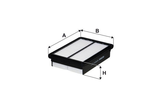 Air filter AP 197/5 Filtron, Image 2