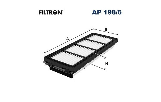 Air filter AP 198/6 Filtron