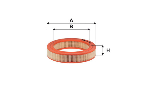 Air filter AR 001 Filtron, Image 2