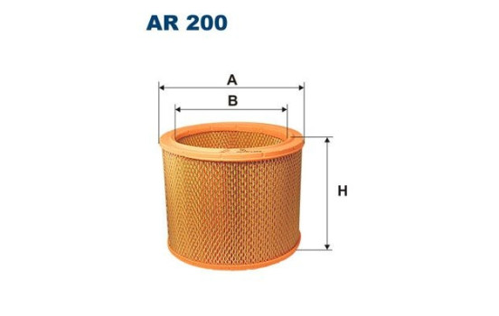 Air filter AR 200 Filtron