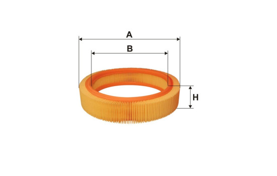 Air filter AR 202 Filtron, Image 2