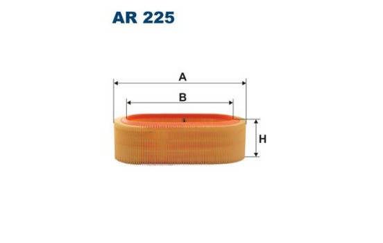 Air filter AR 225 Filtron