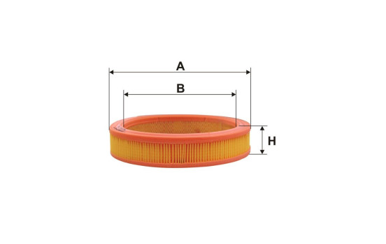 Air filter AR 232 Filtron, Image 2