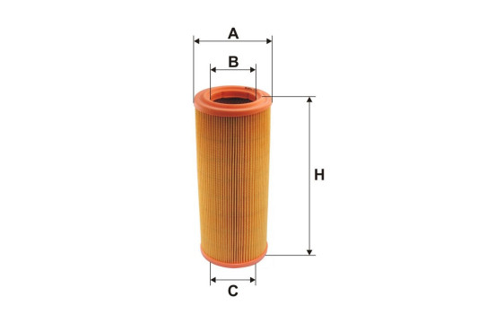 Air filter AR 234/2 Filtron, Image 2