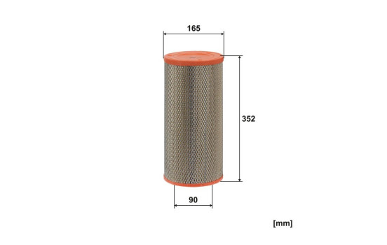 Air filter AR 285 Filtron, Image 3