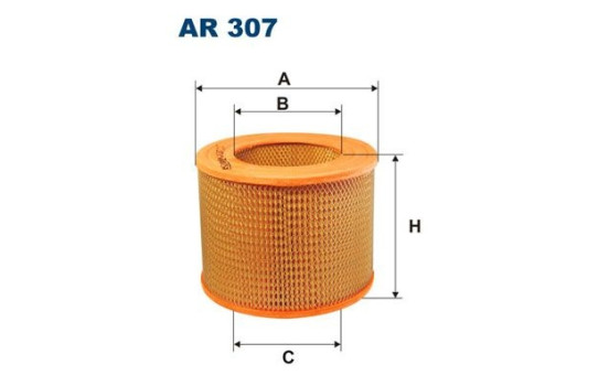 Air filter AR 307 Filtron