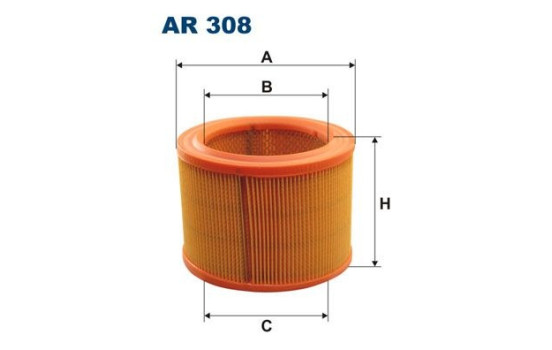 Air filter AR 308 Filtron