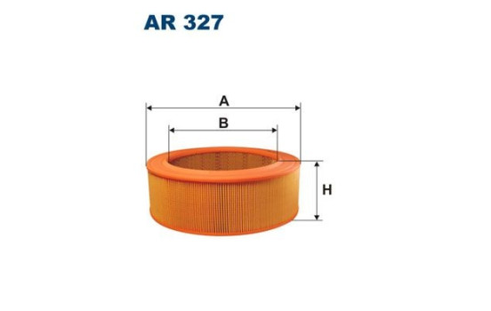 Air filter AR 327 Filtron