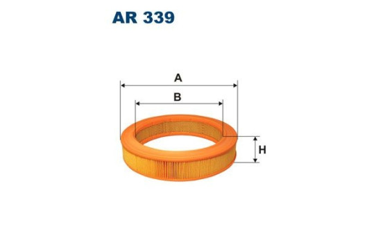 Air filter AR 339 Filtron