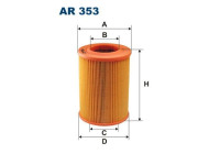Air filter AR 353 Filtron