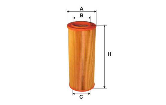 Air filter AR 366 Filtron, Image 2