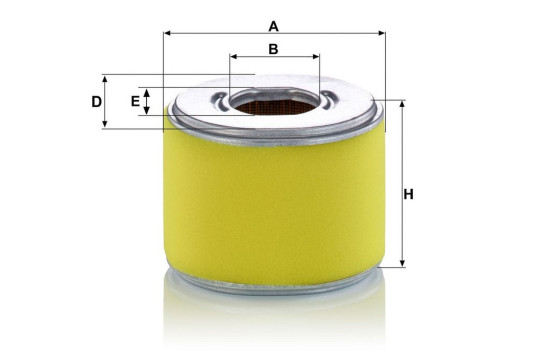 Air filter C 10 016 MANN-FILTER, Image 2