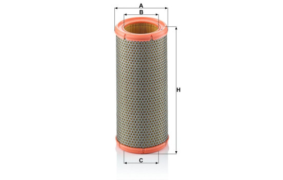 Air Filter C 1184 MANN-FILTER, Image 3