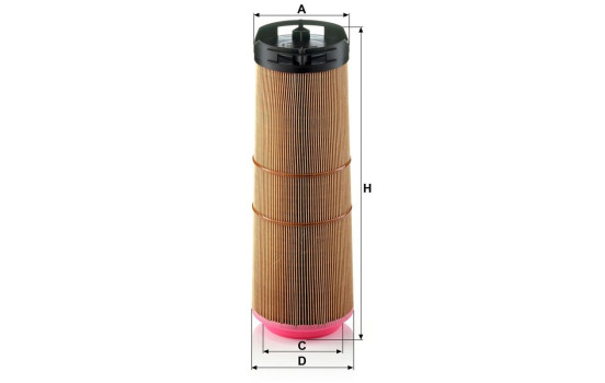 Air Filter C 12 133/1 MANN-FILTER, Image 3