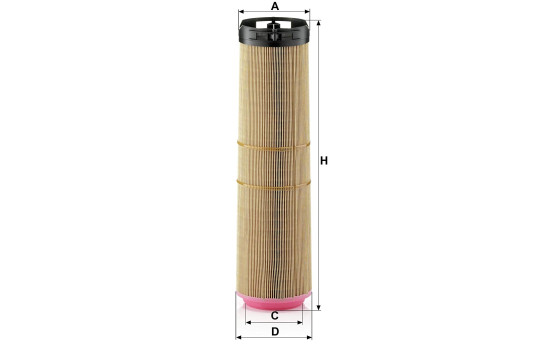 Air Filter C 12 178 Mann, Image 2