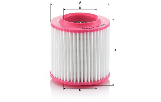 Air Filter C 1343 Mann, Image 3