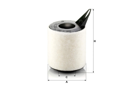 Air Filter C 1361 Mann, Image 2