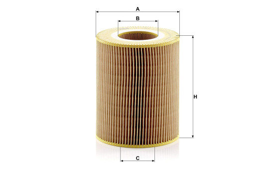 Air Filter C 1381 Mann, Image 2