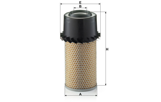 Air Filter C 15 250 Mann, Image 3