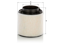 Air Filter C 16 114/3 x Mann