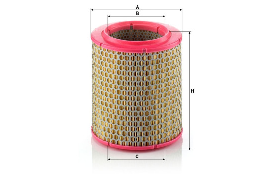 Air Filter C 17 129 Mann, Image 3