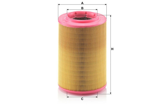Air Filter C 17 201/3 MANN-FILTER, Image 3