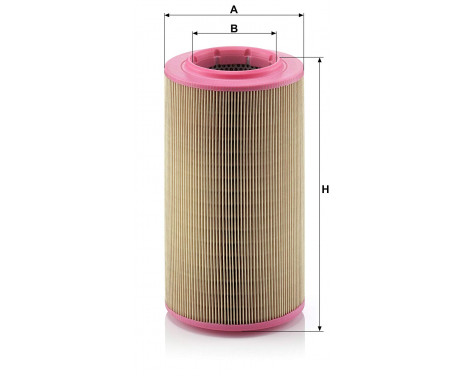Air Filter C 17 237 Mann, Image 2