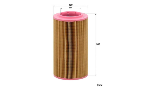 Air Filter C 17 237 Mann, Image 6