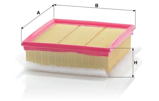 Air Filter C 20 106/1 Mann, Image 3
