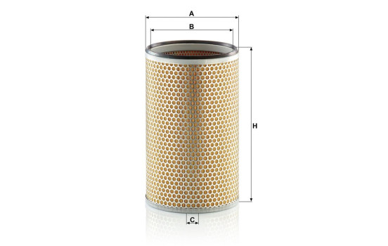 Air filter C 20 118 Mann, Image 2