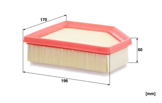 Air filter C 20 906 MANN-FILTER, Image 2