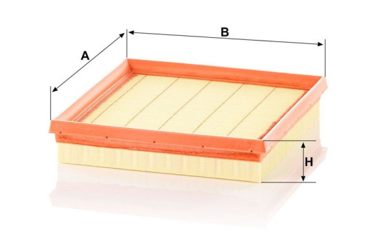 Air Filter C 21 014 Mann, Image 3