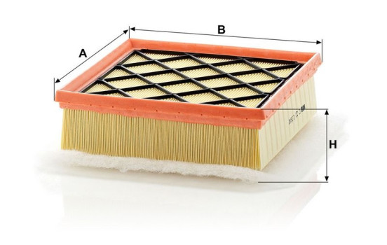 Air Filter C 21 136/1 Mann, Image 3