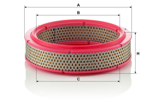 Air Filter C 2120/2 MANN-FILTER, Image 3
