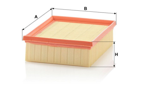 Air Filter C 2192 MANN-FILTER, Image 4