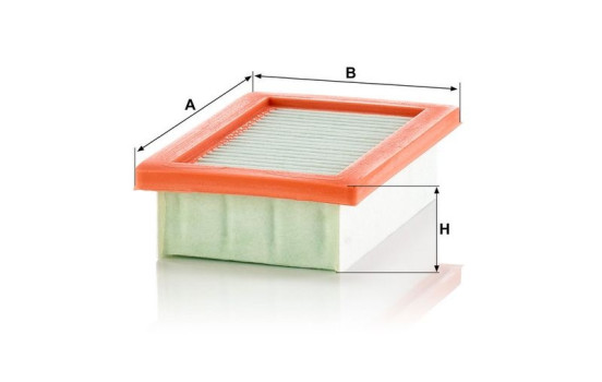 Air Filter C 22 033/1 Mann, Image 2