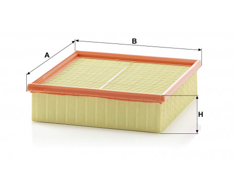 Air Filter C 22 117 Mann, Image 2