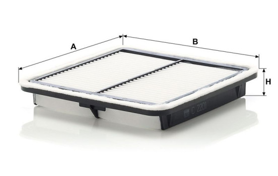 Air Filter C 2201 Mann, Image 3
