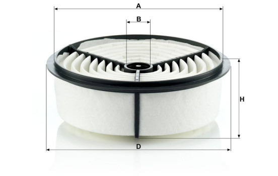 Air Filter C 2262 Mann, Image 3